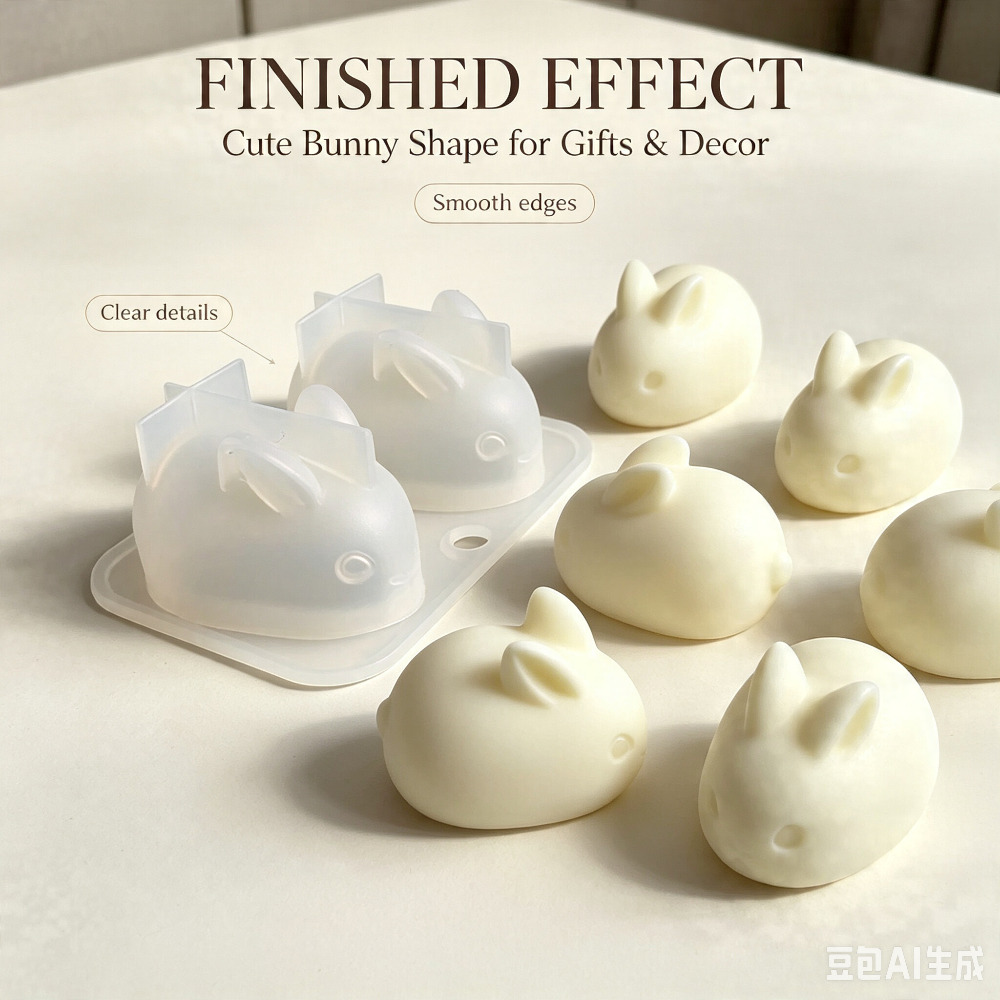 Soap Mold Silicone Loaf - قالب سيليكون ثلاثي الأبعاد على شكل