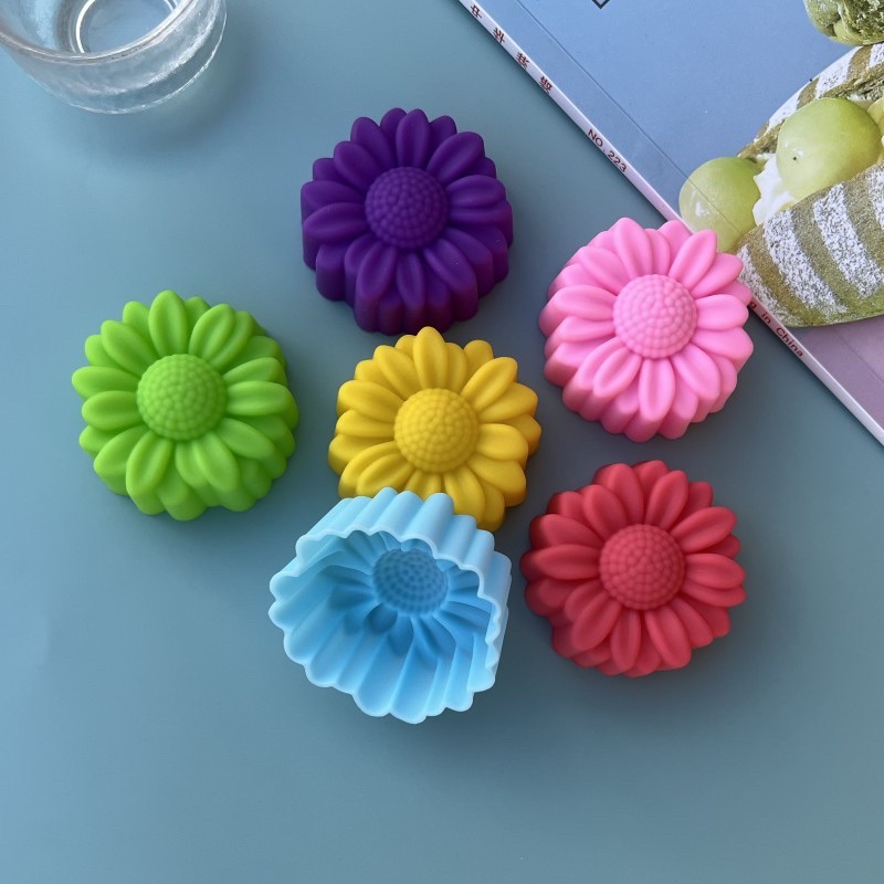 Soap Mold Silicone Loaf - طقم 6 قطع من قوالب السيليكون