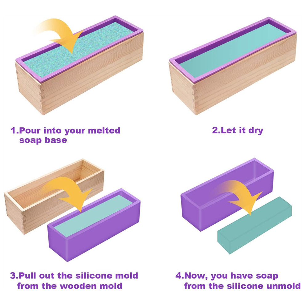 قالب صابون سيليكون قالب رغيف م - مراجعة Soap Making For Beginners Book وسعره