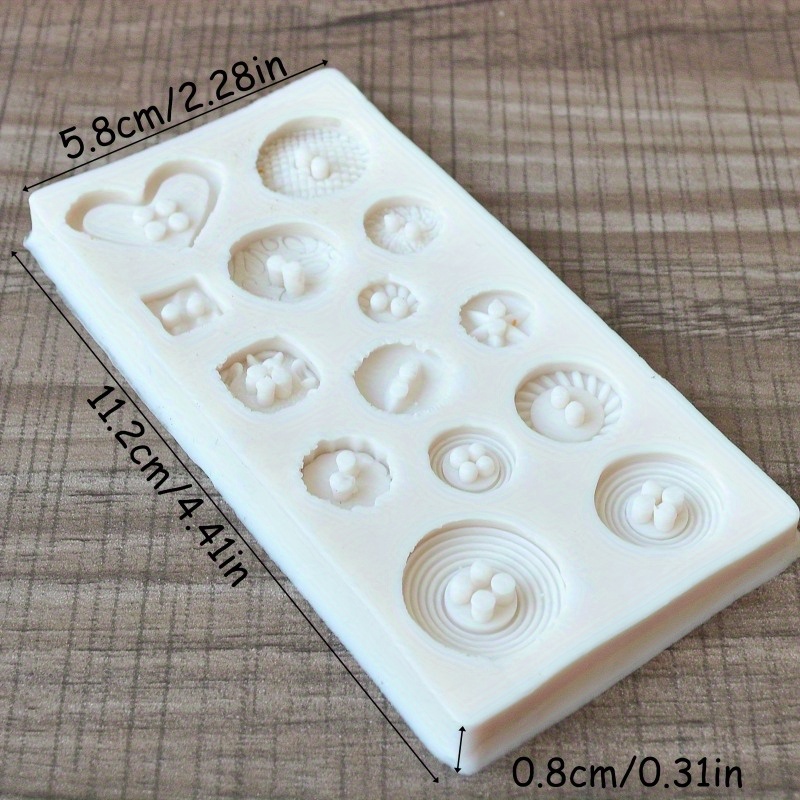 قالب سيليكون على شكل أزرار، قا - مراجعة Soap Making Kits وسعره