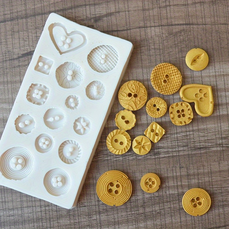 قالب سيليكون على شكل أزرار، قا - مراجعة Soap Making Kits وسعره